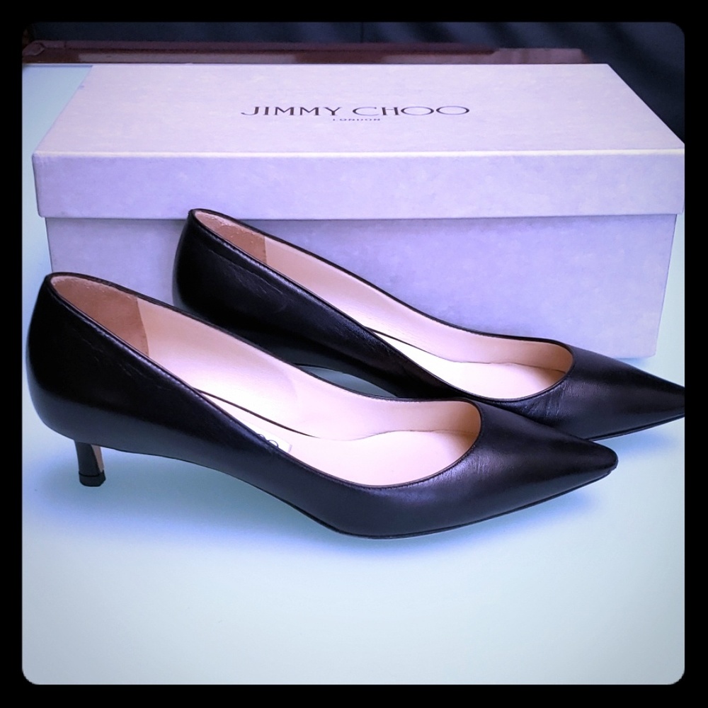 Jimmy Choo Romy Kitten Heel Sz 36